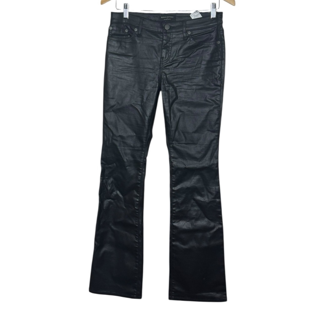 Banana Republic Black Boot Cut Pants Low Rise